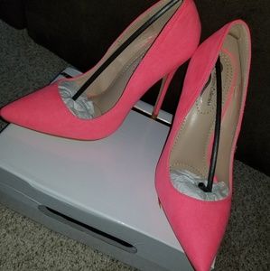Neon Pink Heels